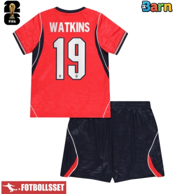 England Ollie Watkins #19 Bortatröja Barn VM 2026 Kortärmad (+ Korta byxor)